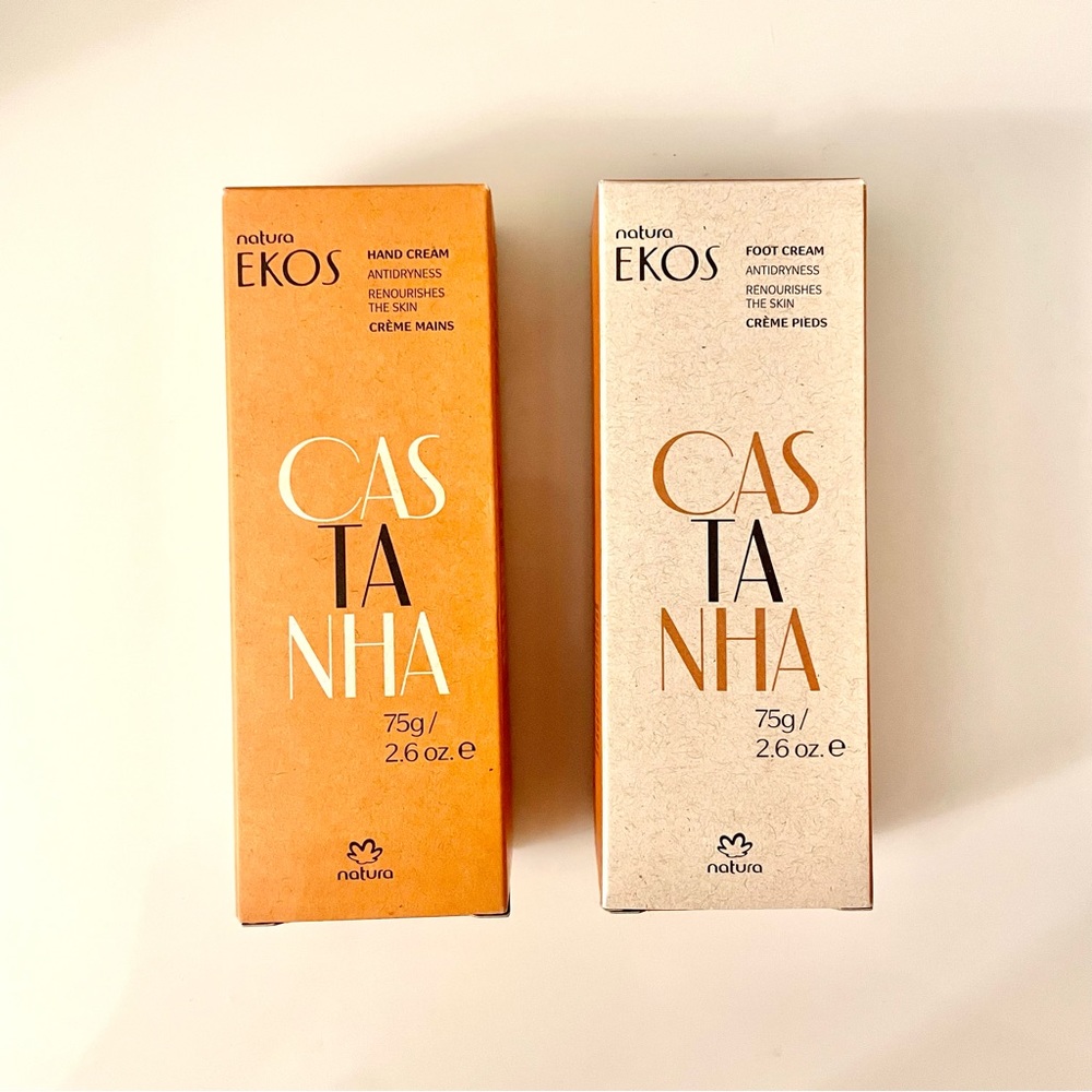 CASTANHA HAND AND FOOT CREAM BUNDLE